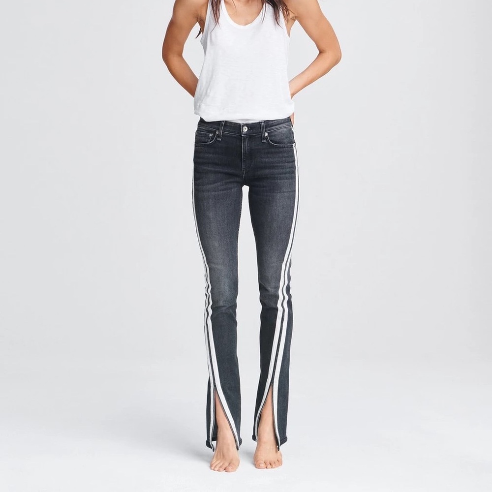 Rag & Bone Cate Mid-Rise Flare